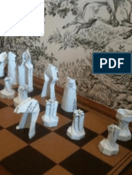 Origami Business Card Chess Set PDF