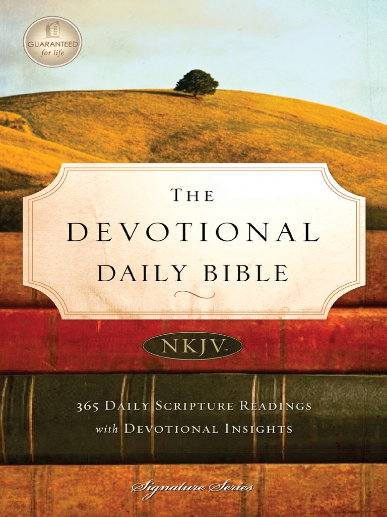 The Devotional Daily Bible, NKJV PDF
