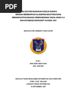 Download  ANALISIS PENYELESAIAN PUZZLE SUDOKU  DENGAN MENERAPKAN ALGORITMA BACKTRACKING  by rideinsar SN21036771 doc pdf