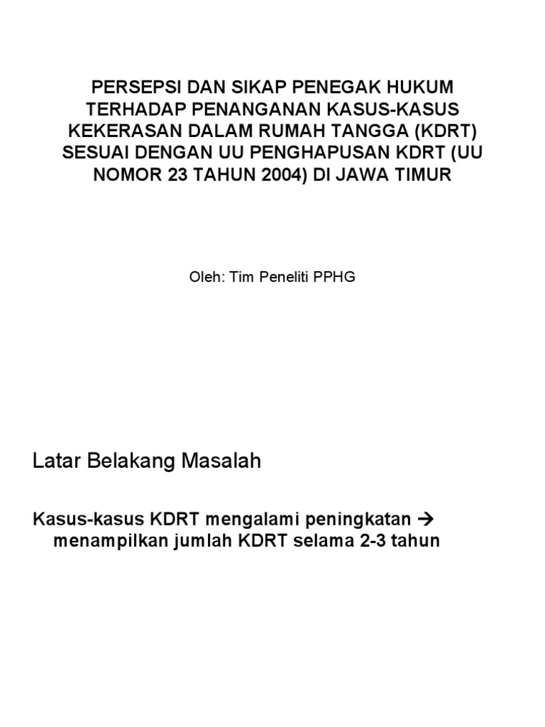 Contoh Penelitian Normatif