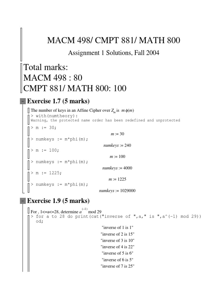 Cryptography homework: ransomware riddles picture