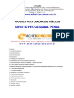 107171997 Apostila Completa de Direito Processual Penal Para Concursos