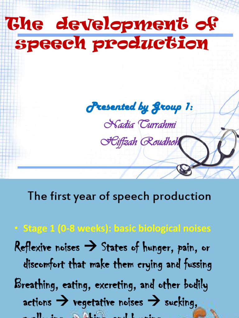 Stages of Early Speech Development | PDF | Word | Preposition And ...