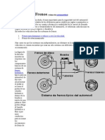 Sistema de Frenos Automóvil