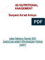 Idd and Nutritional Management Suryani As'ad Armyn