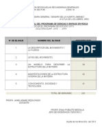 FISICA Dosifcion y Jerarq 2013 - 2014 JAIME