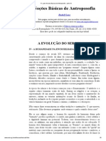 Noções Básicas de Antroposofia - A EVOLUÇÃO DO SER HUMANO - IV - A HUMANIDADE NA ENCRUZlLHADA