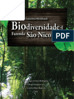 Biodiversidade da Fazenda São Nicolau