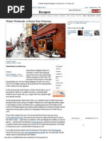 12 Winter Weekend Getaways From New York - NYTimes