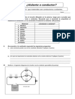 Materiales conductores y aislantes