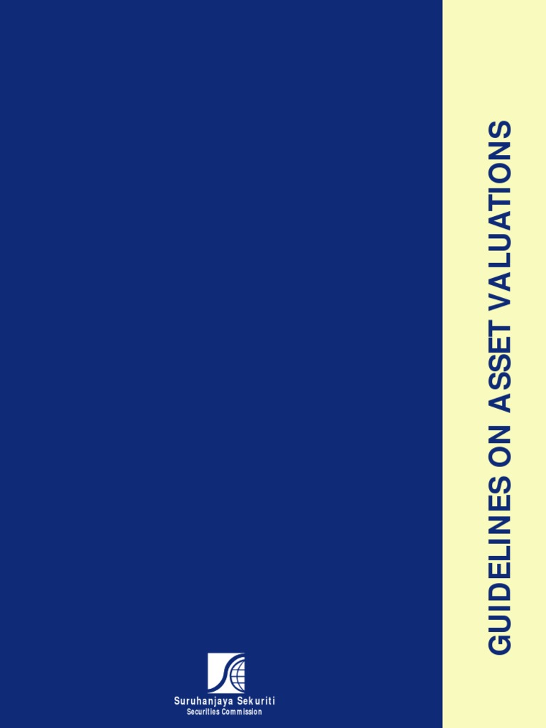 Guidelines Asset Valuation | PDF | Real Estate Appraisal | Valuation ...