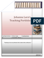 Johanna Lara My Teaching Portfolio