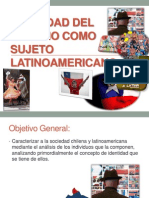 Identidad Del Chileno Como Sujeto Latinoamericano BASES