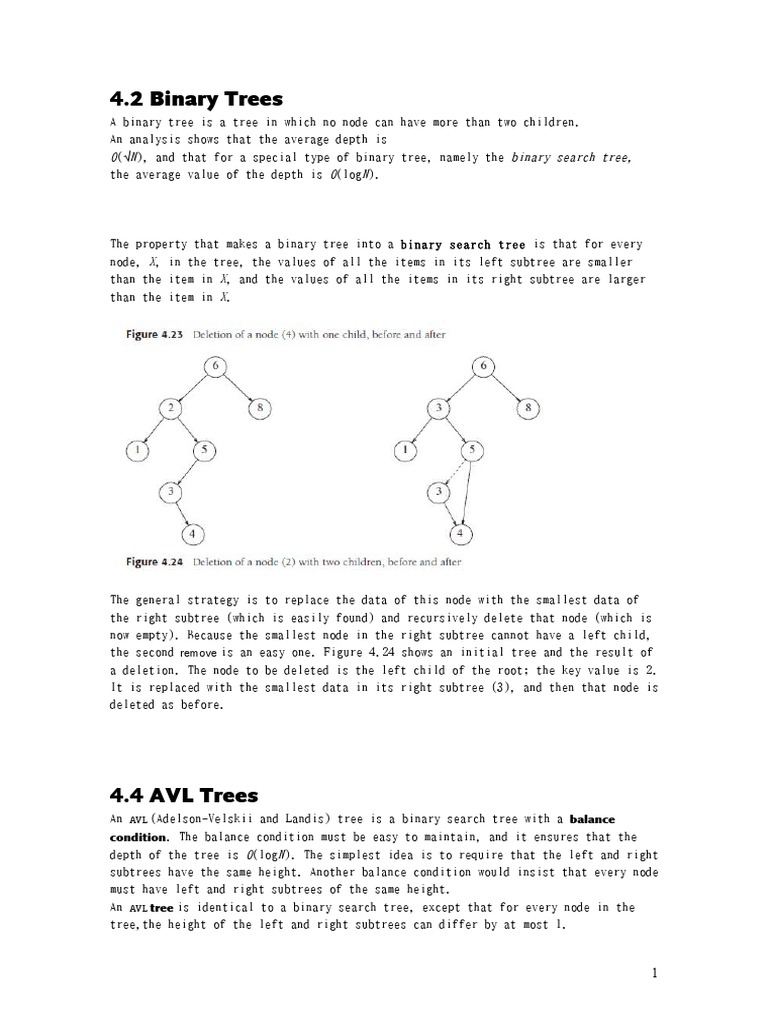 Average Depth in Binary Trees | PDF