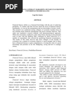 Download Financial Literacy Mahasiswa Fakultas Ekonomi by zhoji SN210431571 doc pdf
