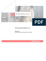 Presentation - Searching Oracle Database 11g