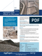 WRAP - Case Study - Aggregates - The Channel Tunnel Rail Link