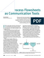 Using Process Flow Sheets