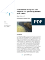 ASTM D7876 Standard Method For Oil in Water