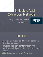 Nucleic Acid Extraction Methods