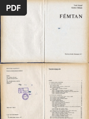 vero jozsef kaldor mihaly femtan