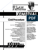 UP 2012 Remedial Law (Civil Procedure) PDF