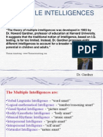 Multiple Intelligences2011 12