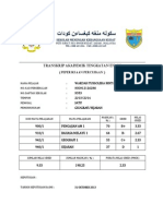 Transkrip Akademik Tingkatan Enam