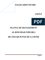 Plan de Management Pentru ROSCI0148 Padurea de Stejar Pufos de La Petis