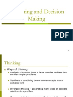 Decision Making & Reasoning