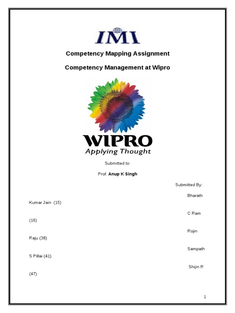 WIPRO MAPPING PROCESS visual data 4