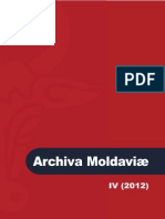 Archiva Moldaviae IV-2012 Promo