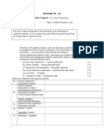 Worksheet 6.2 the Factor of Specific Electrodes