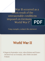 World War II Essay 2013