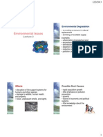 Lecture 2 Environmental Issues v16 2012-1