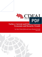 Turkey Current and Future Political, Economic and Security Trendsb