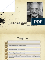 Chris Argyris: - Alive and Kicking