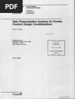 ASHRAE Stair Pressurized Systems