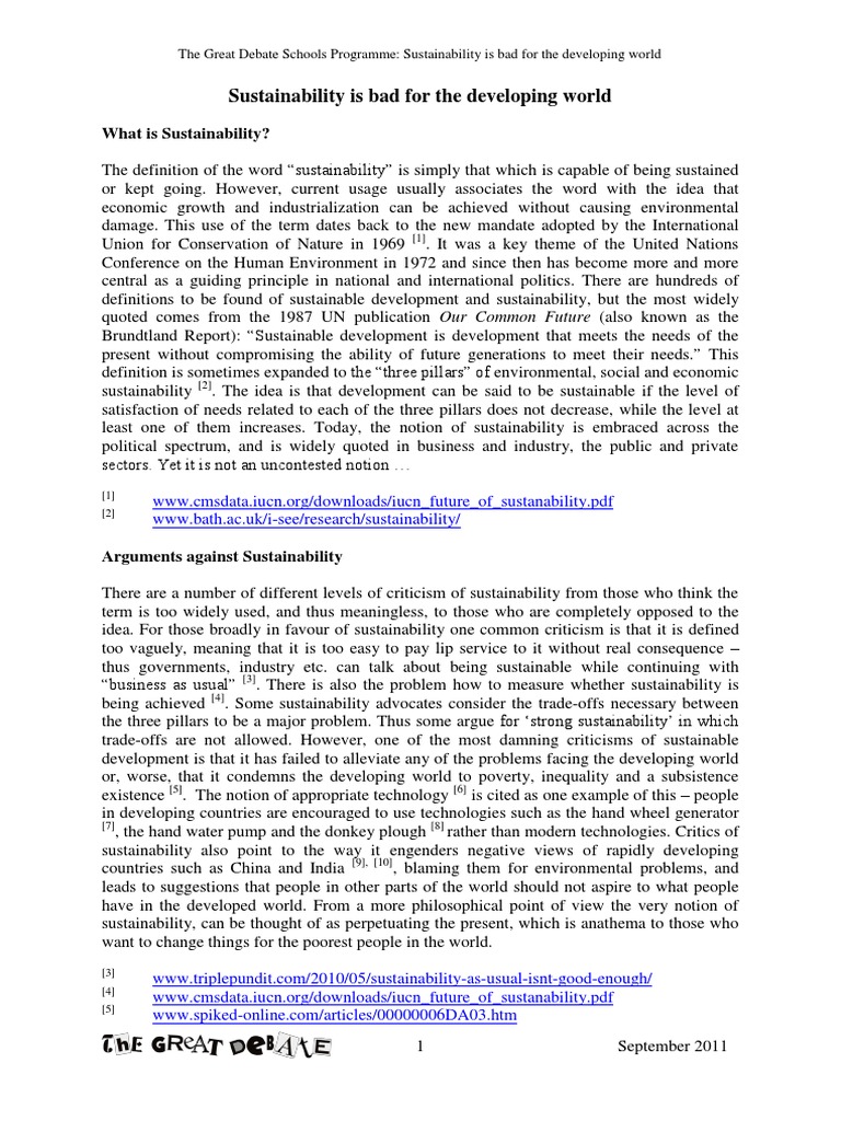 Sustainable Development Pdf Sustainability Sustainable Development