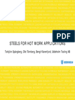 Steels For Hot Work Applications
