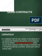 Quasi Contract