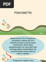 Soal Psikometri