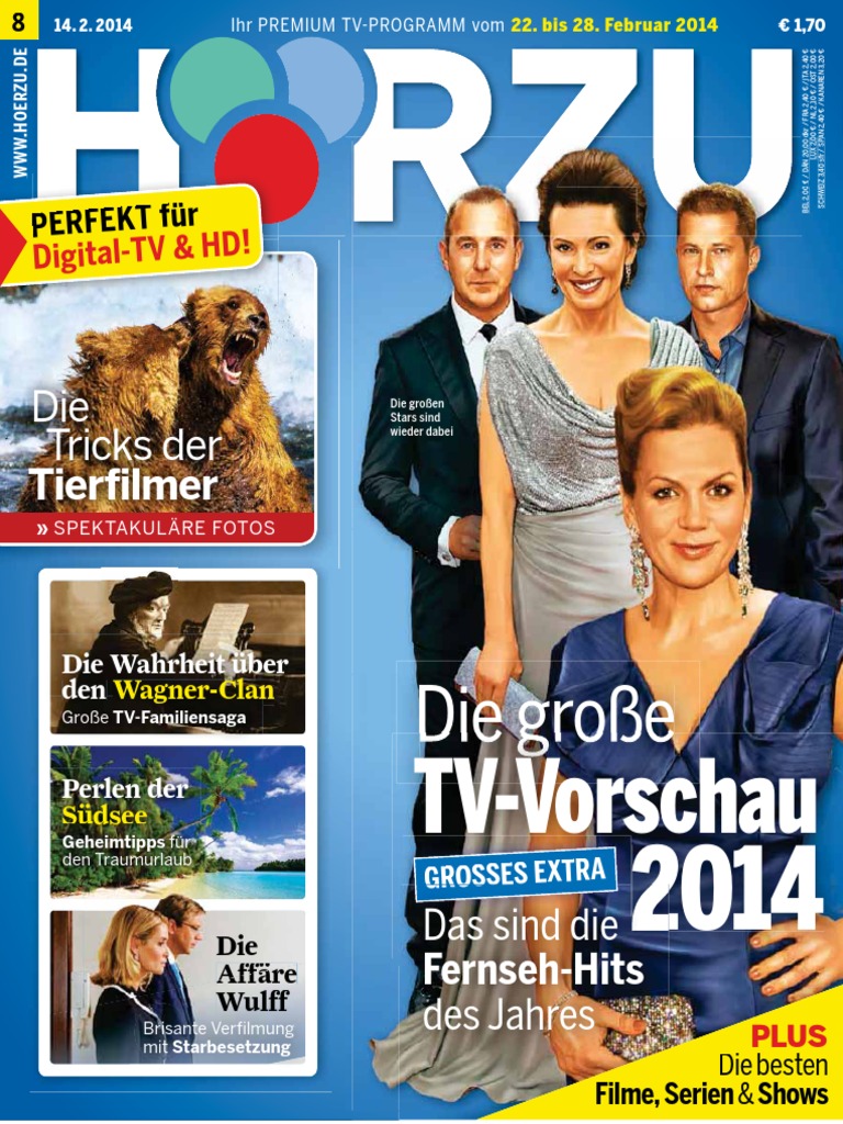 Hörzu 08-2014 (TV-Programm Vom 22. Foto