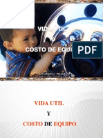 Curso Vida Util Costo Maquinarias