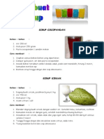 Download 10 Cara pembuatan Sirup disertai gambar by Astri Duana Putri SN210498389 doc pdf
