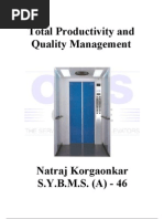 Download Total Productivity and Quality Management by Nirmal SN21050078 doc pdf
