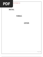 Download IPO Project Report by kamdica SN21050379 doc pdf