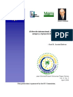 El Derecho Internacional El Derecho Comunitario Europeo y El Proyecto de Constitucion Europea