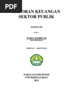 Download Laporan Keuangan Sektor Publik by Ahmad Raziq SN210505250 doc pdf