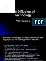 The Diffusion of Technology: Volti Chapter 5